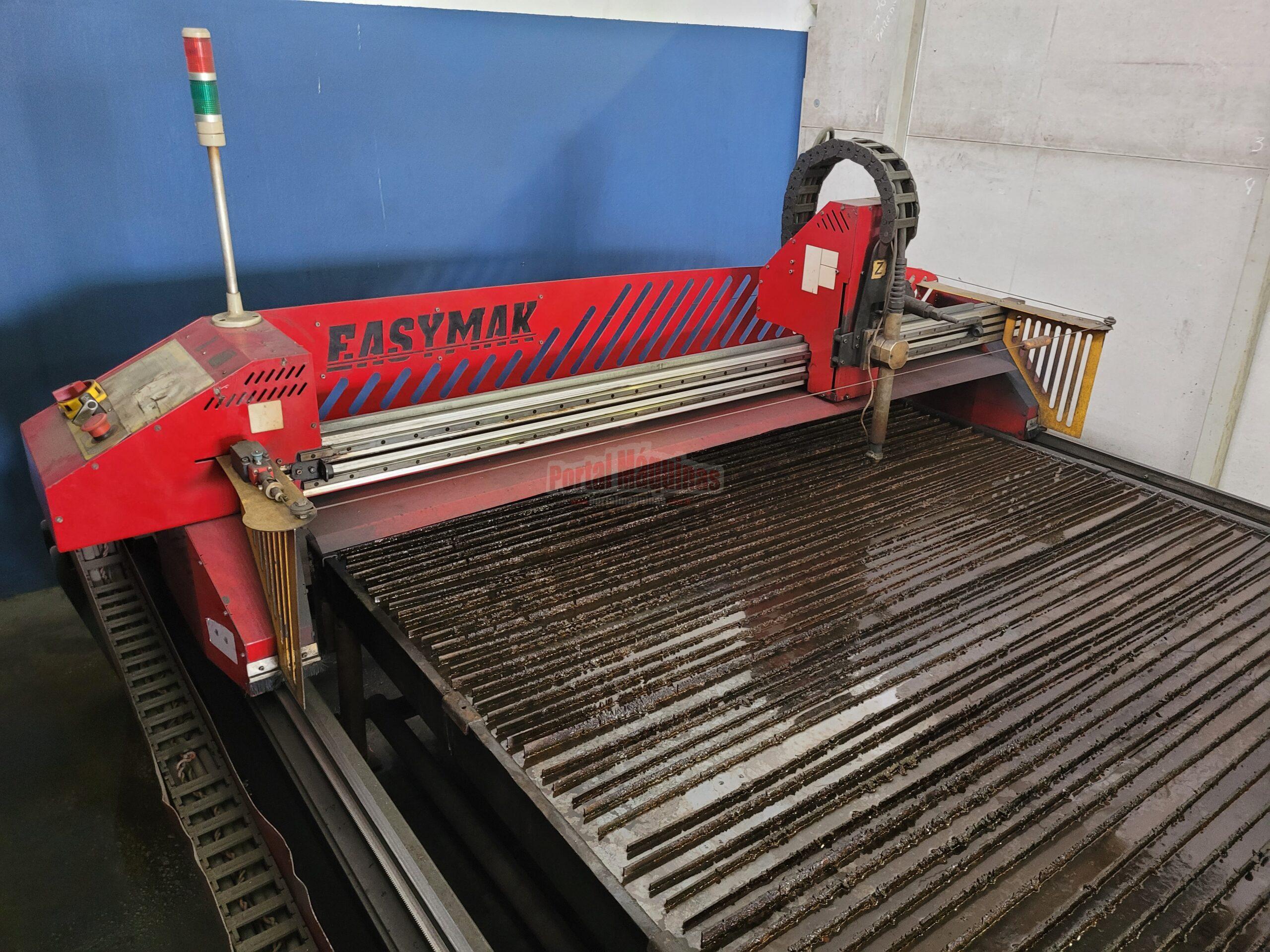 Corte Plasmaoxicorte Cnc Easymak 1500x3000mm Portal Máquinas 0284