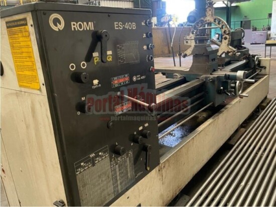 torno mecanico romi es40b 800×3000 mm entre pontas www.portalmaquinas.com (3)