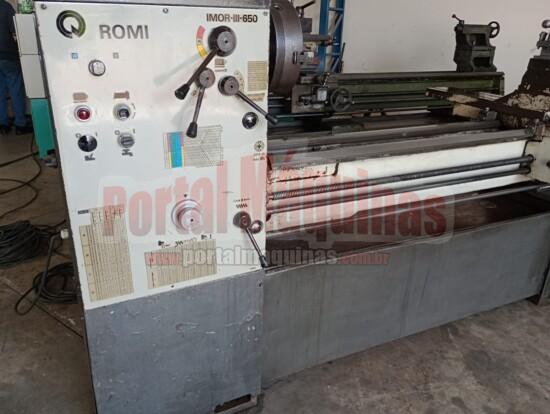 torno mecanico marca romi modelo imor III 650 www.portalmaquinas.com (3)