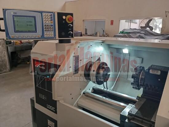 Torno cnc marca NARDINI modelo LOGIC 195 II www.portalmaquinas.com (2)