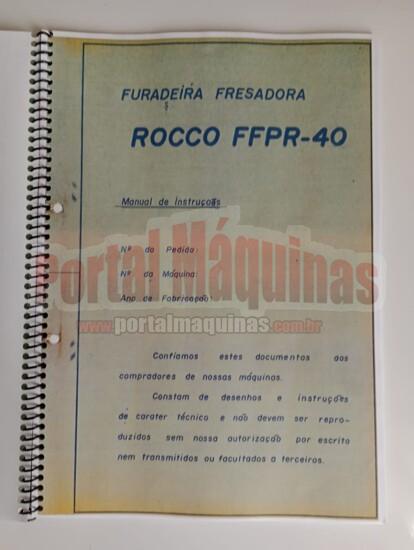 manual técnico furadeira fresadora marca ROCCO modelo FFPR-40 www.portalmaquinas.com (2)